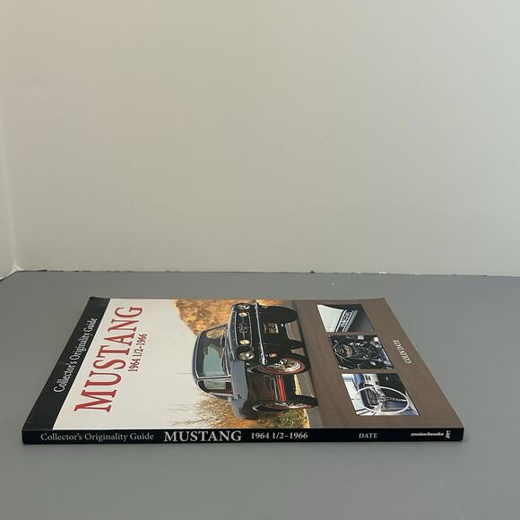 Mustang 1964 1/2 -1966 Collector's Originality Guide Book Softcover - Picture 9 of 9